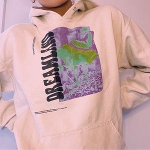 Oversized Graphic Dreamland Hoodie